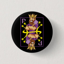 👑 King of dinks - Pickleball Button