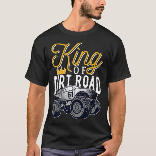 King of Dirty Black T-Shirt (Vorderseite)