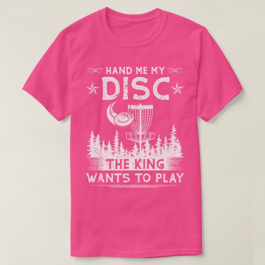 King of Disk Golf T-Shirt (Design vorne)