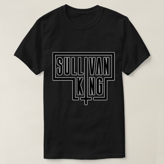 King of EDM Sullivan Sticker T-Shirt (Design vorne)