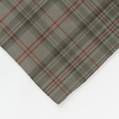 King of England Balmoral Royal Tartan Fleecedecke (Ecke)