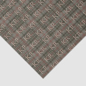 King of England Balmoral Royal Tartan Seidenpapier (Ausschnitt)