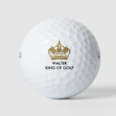 King of Golf Monogram Golfball (Vorderseite)