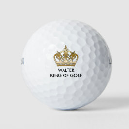 King of Golf Monogram Golfball