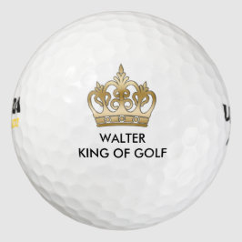 King of Golf Monogram Golfball