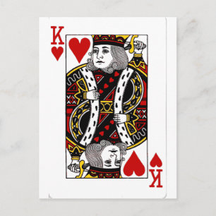 King of Hearts Collection Postkarte