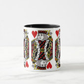 King of Hearts Design Coffee Tasse (Zentrum)