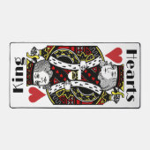 King of Hearts Design Desk Mat Schreibtischunterlage (Vorderseite)