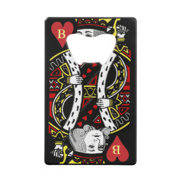 King of Hearts Design Flaschenöffner