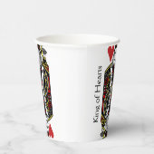 King of Hearts Design Paper Cup Pappbecher (Rechts)