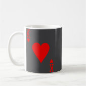 King Of Hearts Matching Couple Saint Valentine's D Kaffeetasse (Links)