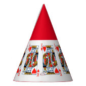 King of Hearts Party Hut Partyhütchen (Links)