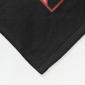 King Of Hearts Valentines Day Cool V-day Couple Ma Fleecedecke (Ecke)