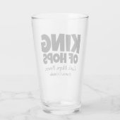 King of Hops - Kunsthops Power Custom Glas (Rückseite)