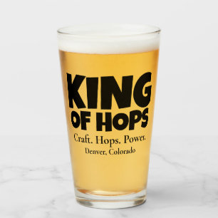 King of Hops - Kunsthops Power Custom Glas