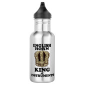 King of Instruments Edelstahlflasche (Rechts)
