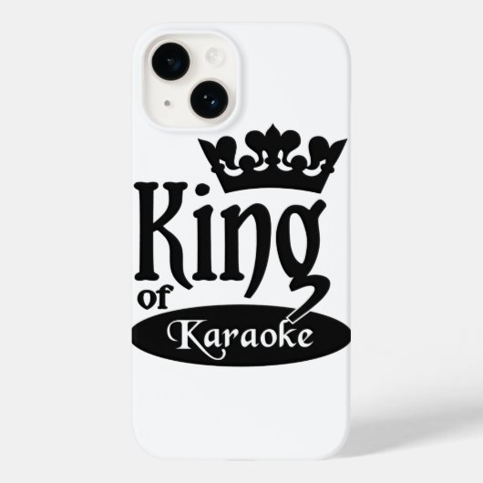 King of Karaoke iPhone 5 Case-Mate, anpassen Case-Mate iPhone Hülle (Rückseite)