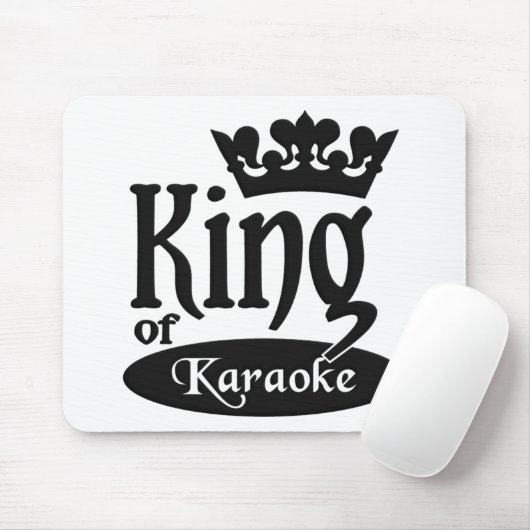 King of Karaoke Mousepad (Mit Mouse)