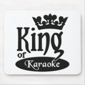 King of Karaoke Mousepad (Vorne)