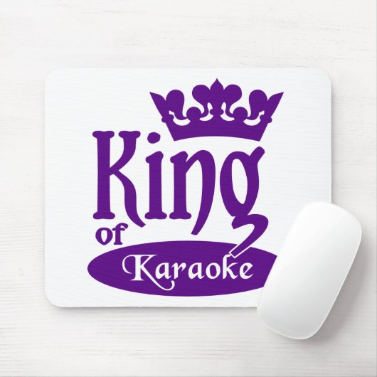 King of Karaoke Mousepad (Mit Mouse)