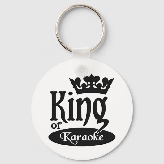King of Karaoke Schlüsselanhänger (Vorderseite)