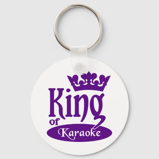 King of Karaoke Schlüsselanhänger (Vorderseite)