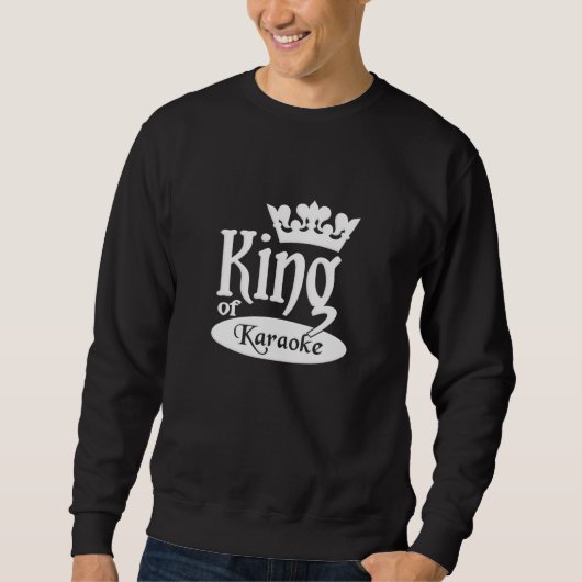 King of Karaoke Shirt - wählen Sie Stil & Farbe (Vorderseite)