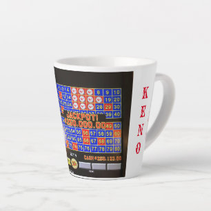 „KING of KENO“ Tasse mit Namen