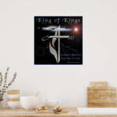 King of King Christlich Poster (Küche)