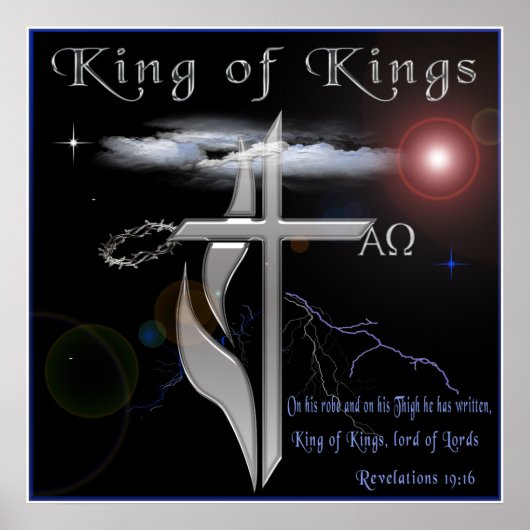 King of King Christlich Poster (Vorne)