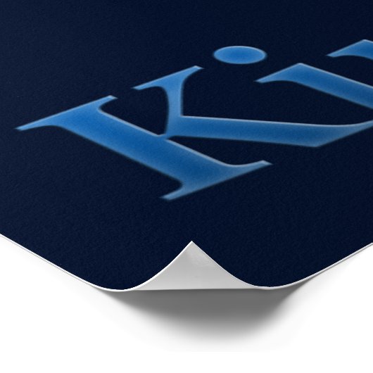 King of King Poster (Ecke)