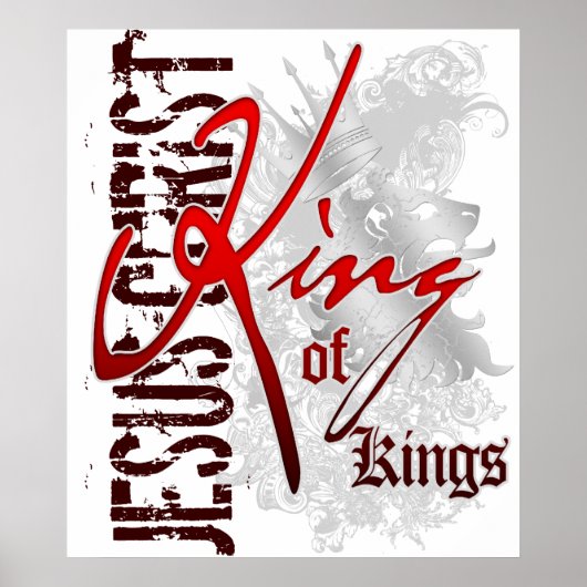 King of Kings Leinwand Poster (Vorne)