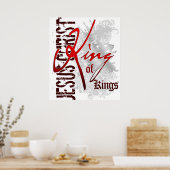 King of Kings Leinwand Poster (Küche)