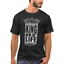 King of Life - Krontypografie-Design