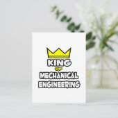 King of Mechanical Engineering Postkarte (Stehend Vorderseite)