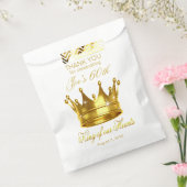 King of our Hearts 60. Geburtstag Gold Foil Crown Geschenktütchen (Versiegelt)