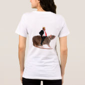 King of Pestilence Basic T-Shirt Tri-Blend Shirt (Rückseite)