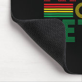 King of Petty Afrocentric American Junetee Mousepad (Ecke)