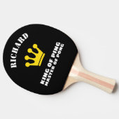 King of Ping Master of Pong Tischtennis Schläger (Seitenansicht)
