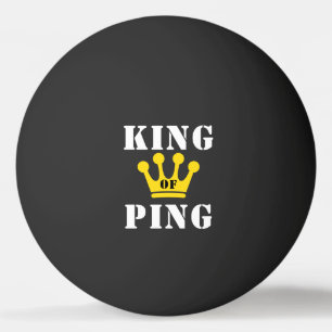 King of Ping Ping Pong Ball Tischtennisball