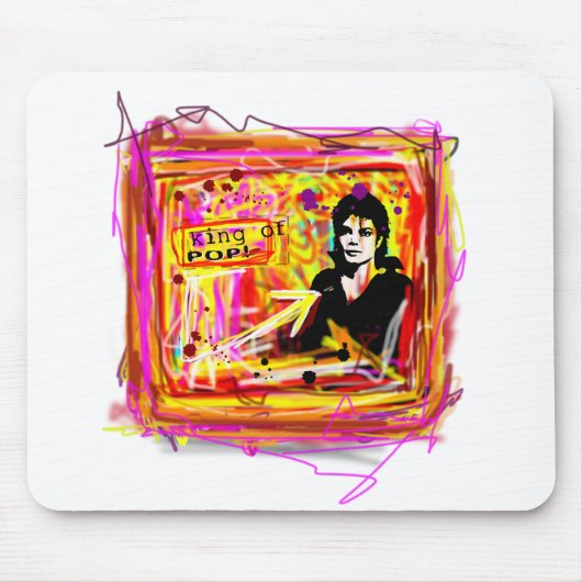King of Pop Mousepad (Vorne)