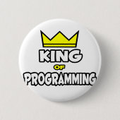 King of Programming Button (Vorderseite)