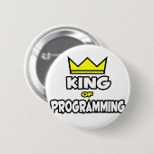 King of Programming Button (Vorne & Hinten)