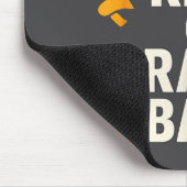 King Of Rage Bait Funny Internet Meme Gamer Quote  Mousepad (Ecke)