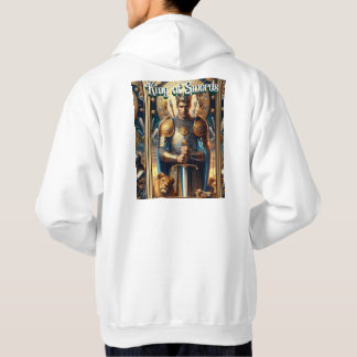 King of Schwerter White Hoodie