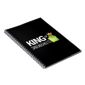 King of Spreadsheets Notebook Notizblock (Rechte Seite)