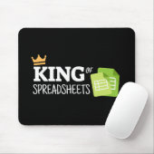 King of Sreadsheets Mousepad (Mit Mouse)