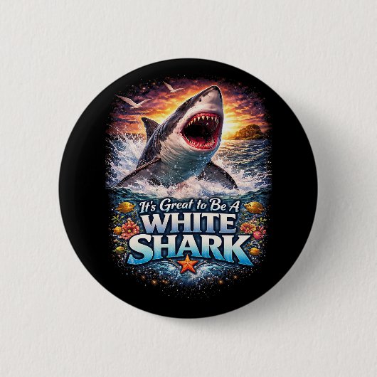 King of the Blue Deep Button (Vorderseite)