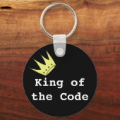 King of the Code keyring Schlüsselanhänger (Vorderseite)