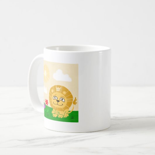 King of the Dschungel Coffee Tasse (Vorderseite Links)